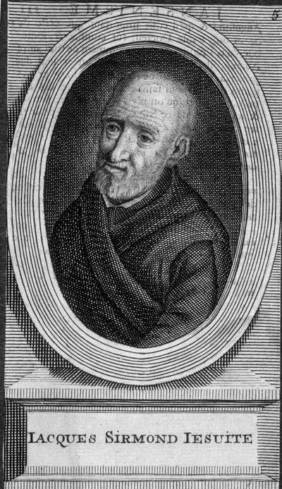 Portrait of Jacques Sirmond, Jesuit - n.d. by Unknown artist