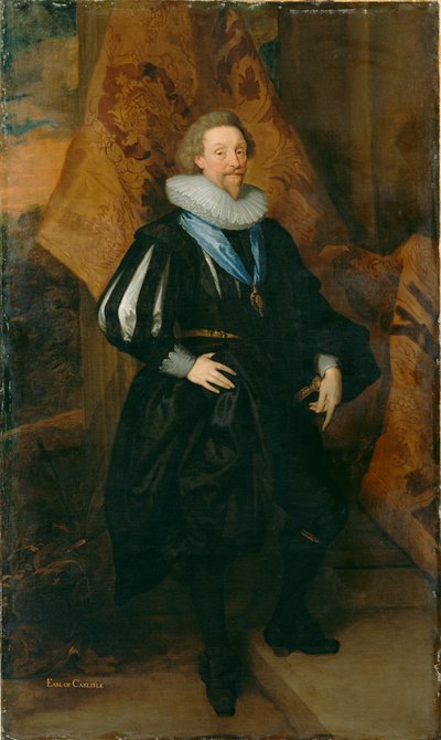 Portrait of James Hay, 1st Earl of Carlisle by Unknown artist