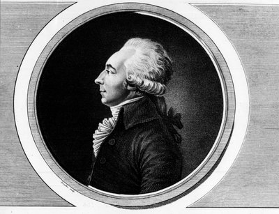 Portrait of Jean Baptiste Anacharsis Clootz by Unknown artist