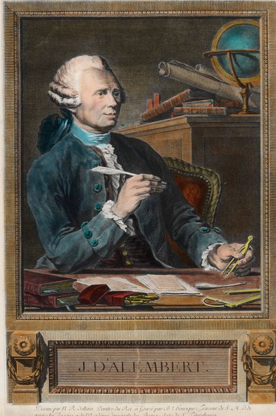 Portrait of Jean Le Rond d