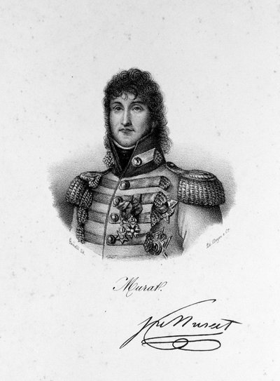 Portrait of Joachim Murat (1767 - 1815), Marshal of France, King of Naples by Unknown artist