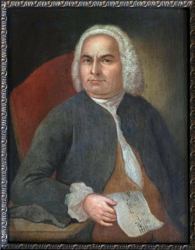 Portrait of Johann Sebastian Bach by Unknown artist