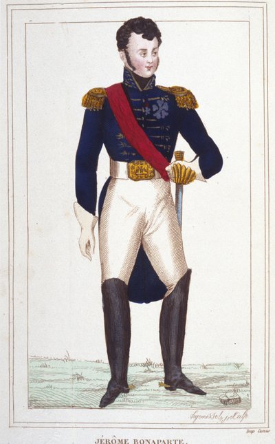 Portrait of Jérôme Bonaparte (1784-1860) by Unknown artist