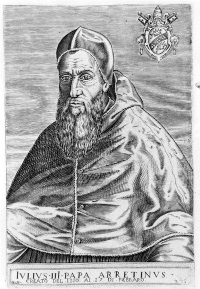 Portrait of Jules III (1487 - 1555) by Unknown artist
