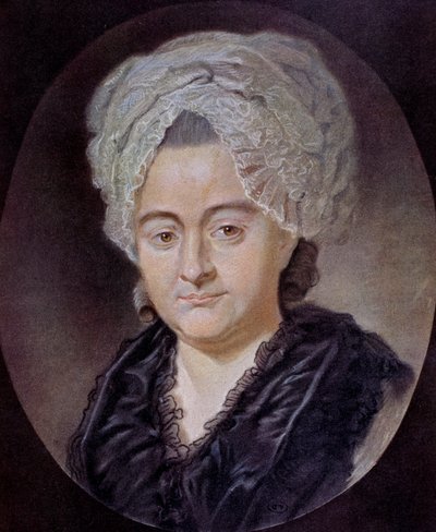 Portrait of Katharina Elisabeth Textor by Unknown artist