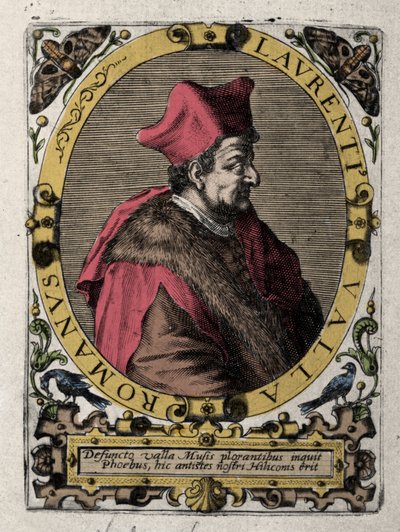 Portrait of Laurentius Valla de Lorenzo della Vale by Unknown artist