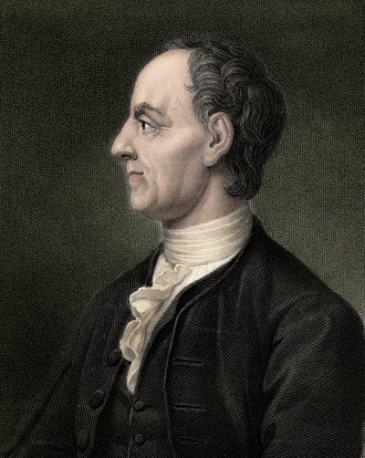 Portrait of Leonhard Euler, Swiss mathematician by Unknown artist