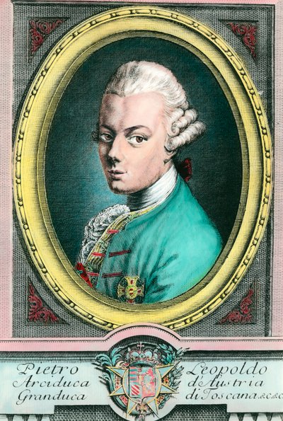 Portrait of Leopold II of Austria, Grand Duke of Tuscany by Unknown artist