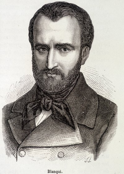 Portrait of Louis Auguste Blanqui (1805-1881), French socialist and revolutionary theorist by Unknown artist