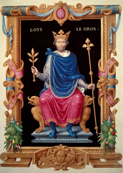 Portrait of Louis VI Known as 