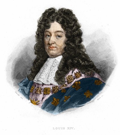 Portrait of Louis XIV (1638 - 1715), King of France by Unknown artist