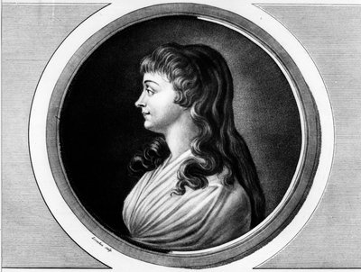 Portrait of Marie-Jeanne Phelippon, Wife of Roland de La Platiere by Unknown artist