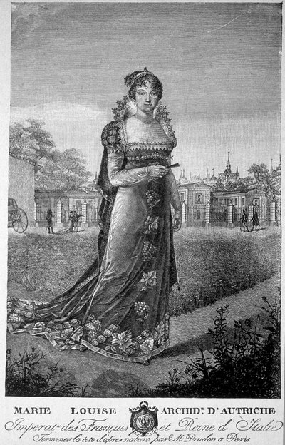 Portrait of Marie Louise, Archduchess of Austria, wife of Napoleon I by Unknown artist