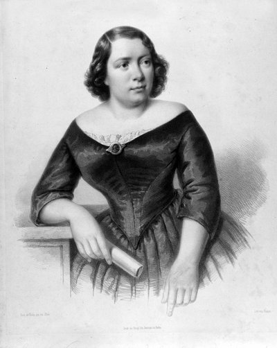 Portrait of Marietta Alboni, Italian contralto singer by Unknown artist