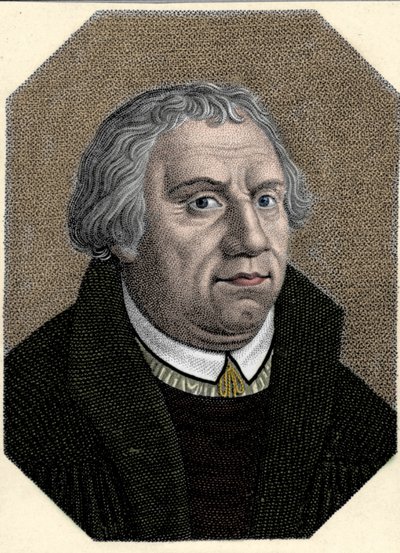 Portrait of Martin Luther by Unknown artist