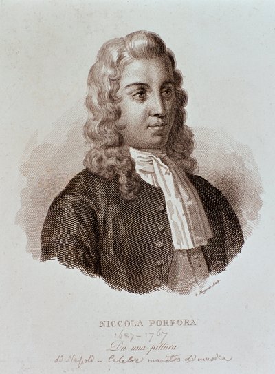 Portrait of Niccola Porpora by Unknown artist