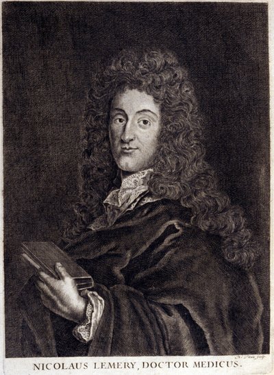 Portrait of Nicolas Lemery (1645 - 1715), French apothecary and chemist by Unknown artist