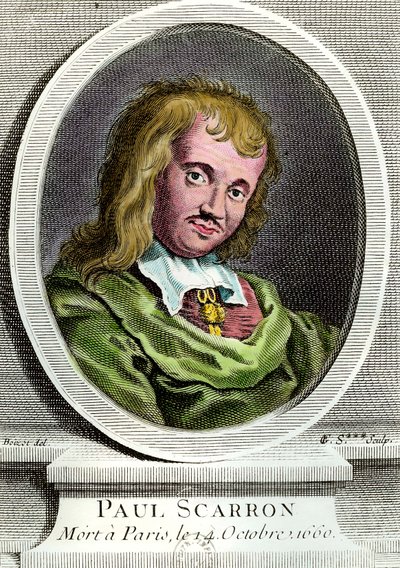 Portrait of Paul Scarron, French Writer by Unknown artist