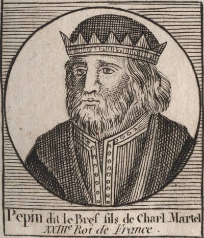 Portrait of Pepin III called Pepin the Short by Unknown artist
