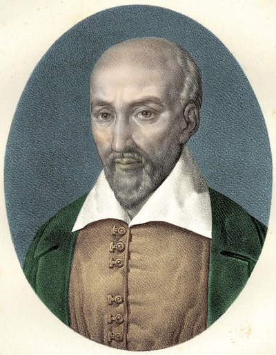 Portrait of Pierre Charron, French Moralist by Unknown artist