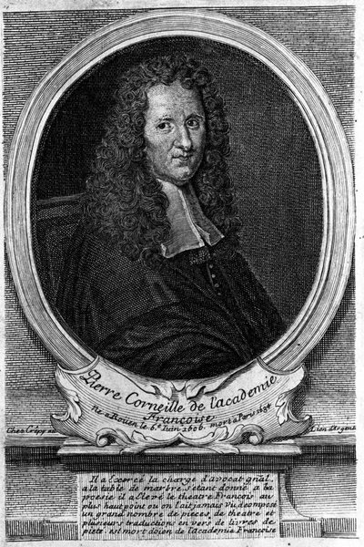 Portrait of Pierre Corneille (1606 - 1684). by Unknown artist