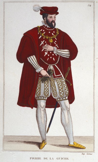 Portrait of Pierre De la Guiche (1464-1544), knight, councillor and chamberlain of the king, bailiff of Autun and Mâcon, ambassador, Lord of Guiche and Chaumont by Unknown artist