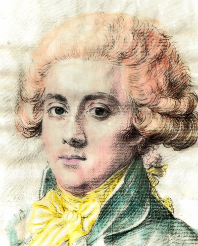 Portrait of Pierre Victorien Vergniaud, French politician Girondin (detail) by Unknown artist