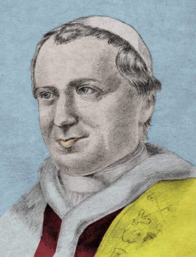 Portrait of Pius IX (1792-1878), 253rd Pope (1846-1878) by Unknown artist