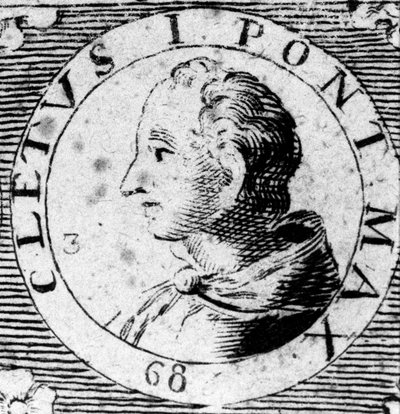 Portrait of Pope Anacletus or Cletus or Anencletus or Cleto I, died in 91. by Unknown artist
