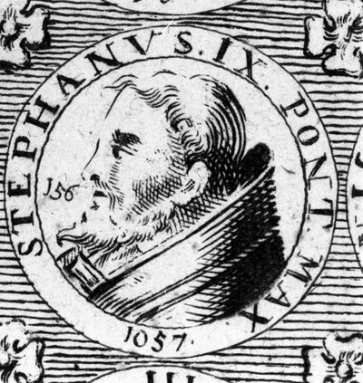 Portrait of Pope Stephen IX by Unknown artist