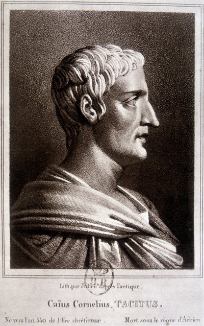 Portrait of Publius Cornelius Tacitus, Roman Historian (v.56 -v.120). by Unknown artist