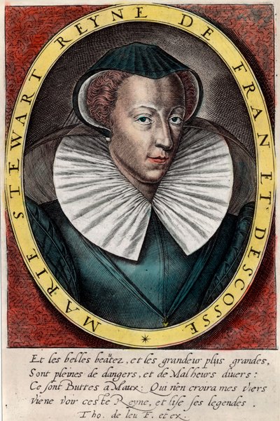 Portrait of Queen Mary Stuart by Unknown artist