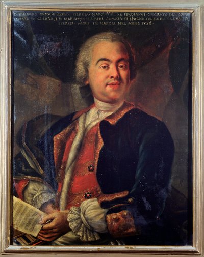 Portrait of Riccardo Broschi, Italian Composer by Unknown artist