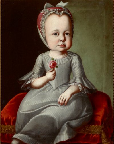 Portrait of Sophia Elizabeth von Brukenthal (1749-1753) by Unknown artist
