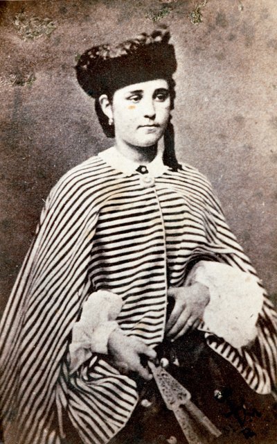 Portrait of Teresita Garibaldi, daughter of Giuseppe Garibaldi and Anita by Unknown artist