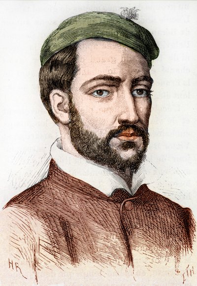Portrait of Theodore Gericault, French Painter, in 