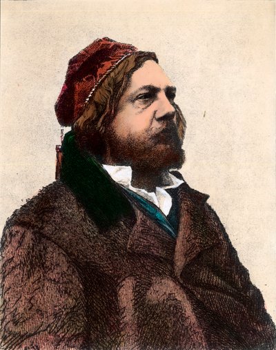 Portrait of Theophile Gautier by Unknown artist
