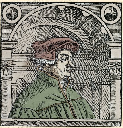 Portrait of Ulrich Zwingli (1484 - 1531), Swiss religious reformer. by Unknown artist