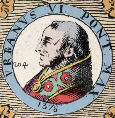 Portrait of Urban VI (Bartolemeo Prignano) by Unknown artist