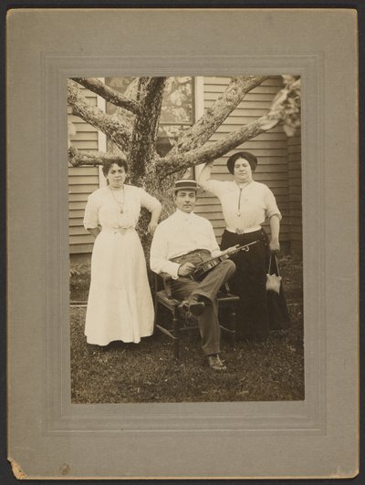 Portrait of a Man and Two Women by Unknown artist