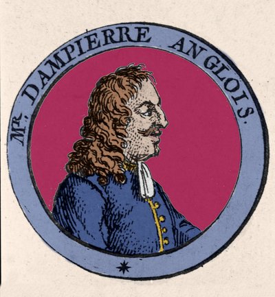 Portrait of the British Buccaneer, Navigator, and Scientist William Dampier (1652-1715) by Unknown artist