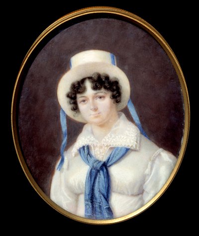 Portrait of the English Adventurer Sophie Dawes, Baroness of Feucheres by Unknown artist
