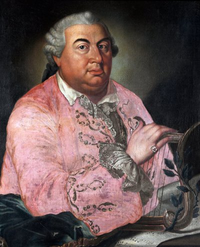 Portrait of the Italian Composer Niccolo Jommelli (1714-1774) by Unknown artist