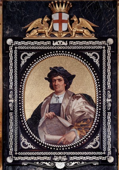 Portrait of Christopher Columbus (1451-1506) by Unknown artist