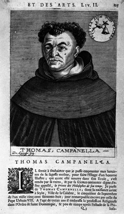 Portrait of the Italian Philosopher Tommaso Campanella (17th Century) by Unknown artist