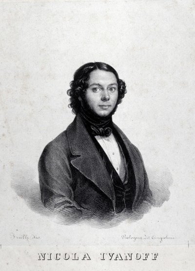 Portrait of the Russian singer Nicola Ivanoff by Unknown artist