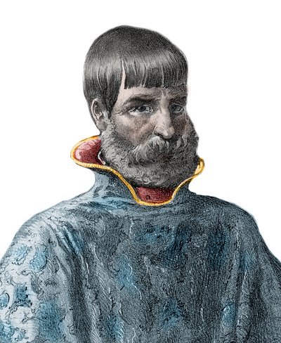 Portrait of Juan Ponce de Leon (1460-1521), Spanish explorer by Unknown artist