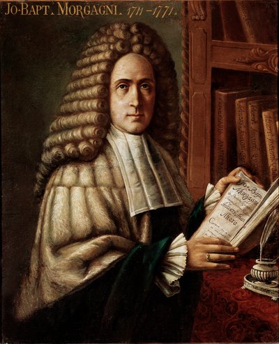 Portrait of Giovanni Battista Morgagni (1683-1771), Founder of Pathological Anatomy by Unknown artist