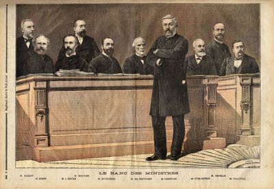 Portrait of the government from March 17 by Unknown artist