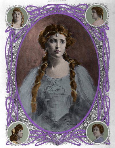 Portrait of the Singer Nellie Melba (1861-1931) by Unknown artist
